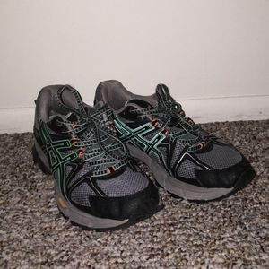Asics Gel Kahana 8 Running Hiking Trail Shoes Gray